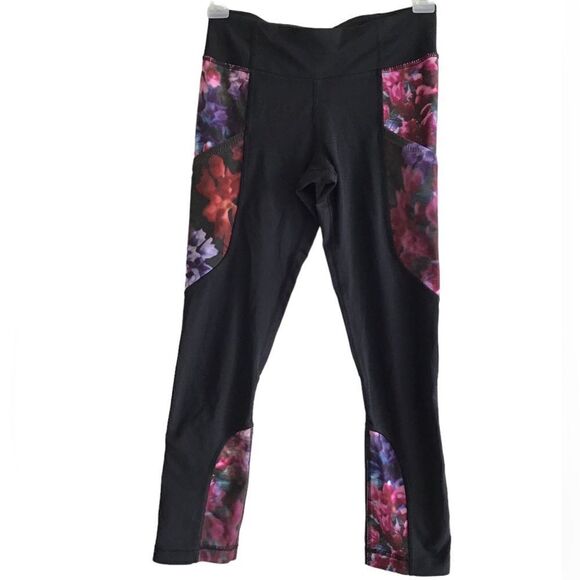 Lululemon Athletica Run Inspire Black Crop Leggings Size 4 - Picture 1 of 11